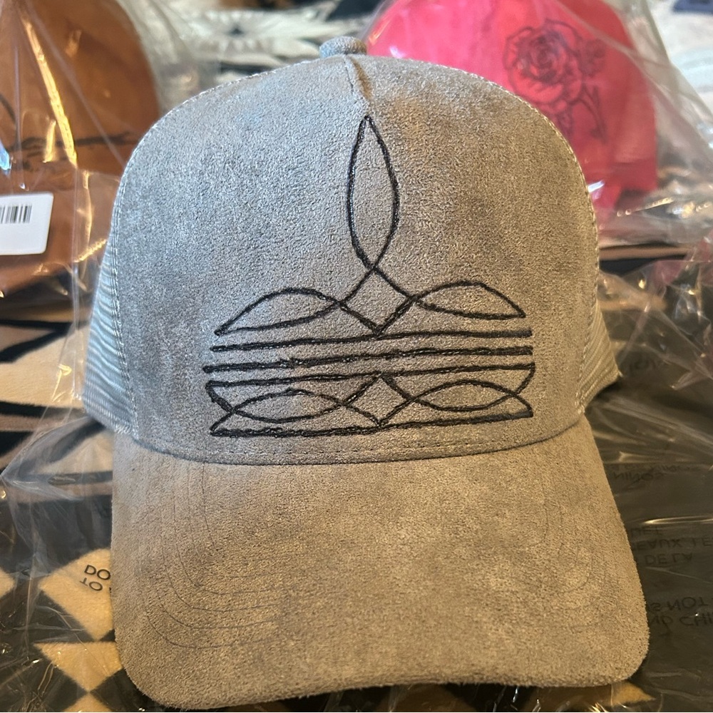 Brand new, hand burned ball cap